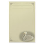 Brown Pelican Custom Stationery