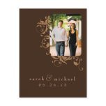 Brown Photo Save the Date 04 Postcards