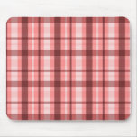 Brown plaid - Mousepad