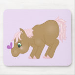 Brown Pony Mousepad