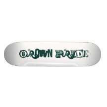 Brown Pride Skate Deck