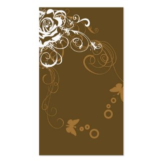 Brown Profile Card profilecard