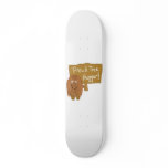 Brown Proud Tree Hugger skateboards