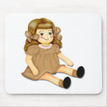 Brown Rag Doll Mouse Pads