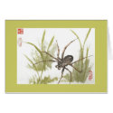 Brown Recluse Spider Blank Card