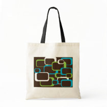 brown retro squares bags by ValeriesGallery brown retro squares bags