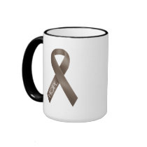 Brown Ribbon mugs