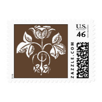 brown rose - Customized postage