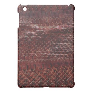Brown Snake Skin Print Case Case For The iPad Mini