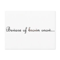 Brown-Snow postcards
