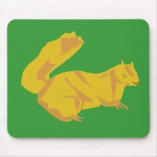 Brown squirrel mousepad