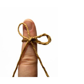 brown string reminder mousepad mousepad