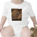 Brown Sublime Abstract Design t-shirts