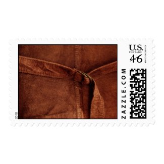 Brown Suede With Strap And Buckle – Medium stamp