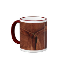 Brown Suede With Strap And Buckle mugs
