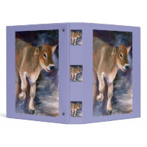 Brown Swiss Calf Binder
