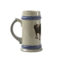 Brown Swiss Stein Mugs