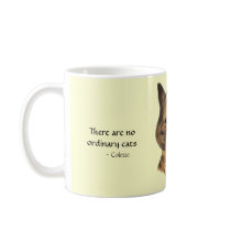 Brown Tabby Cat Quote Gift Mug