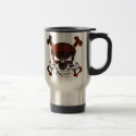 Brown Tartan Skull Mug mug