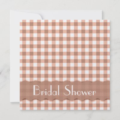 Brown Tea Party Bridal Shower Custom Invite by semas87 A Themed bridal 