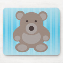 Brown Teddy Bear mousepads
