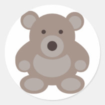 Brown Teddy Bear stickers