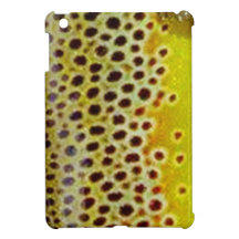 Brown Trout by PatternWear© iPad Mini Covers