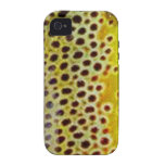 Brown Trout by PatternWear© iPhone 4/4S Cover