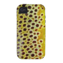 Brown Trout by PatternWear© iPhone 4/4S Cover