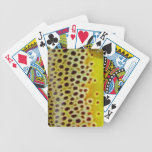 Brown Trout by PatternWear© Playing Cards