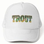 Brown Trout Design Mesh Hat