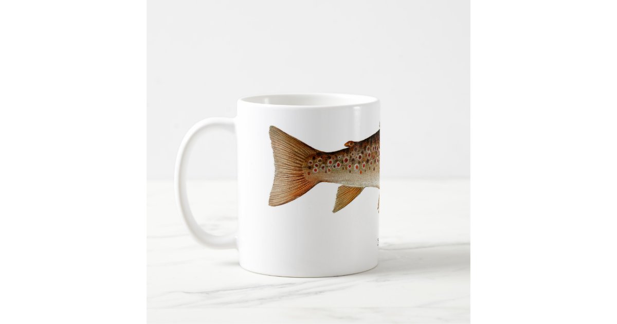 Brown Trout Fish Coffee Mug Zazzle