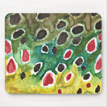 Brown Trout Fish Mousepad