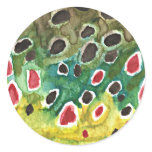 Brown Trout Fish stickers
