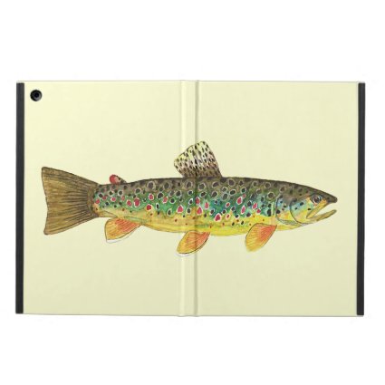 Brown Trout Fly Fishing iPad Air Covers