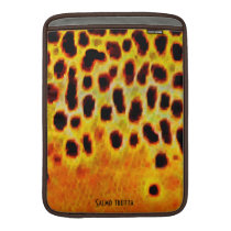 Brown Trout - Macbook Air Sleeve ipad sleeves