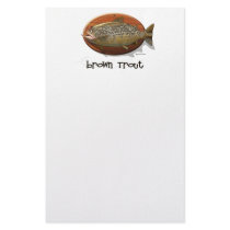 Brown Trout stationery by len_simon Brown Trout stationery