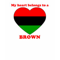 Brown t-shirts