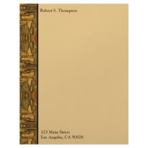 brown western letterhead