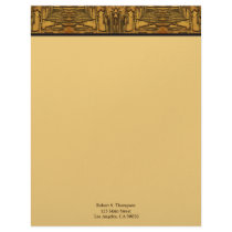 brown western letterhead