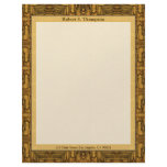 brown western letterhead