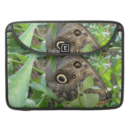 Brown Winged Butterfly 15" MacBook Sleeve MacBook Pro Sleeves