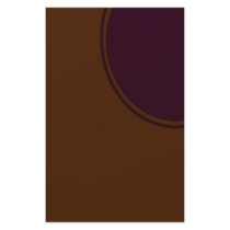 brown with purple circle flyer design