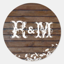 Brown Wood Planks Seals Sticker