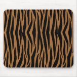 Brown Zebra Mouse Pad