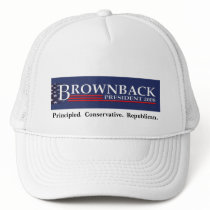 BROWNBACK FOR PRESIDENT Cap hats