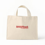 Brownback Supports Life Beach Bag