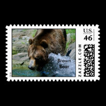 BrownBear postage postage