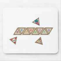 Brownie Badge mousepads by ecothomas Brownie Badge mousepads
