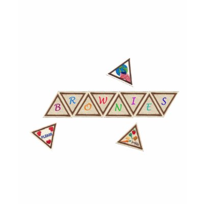 Brownie Badge T Shirts by ecothomas